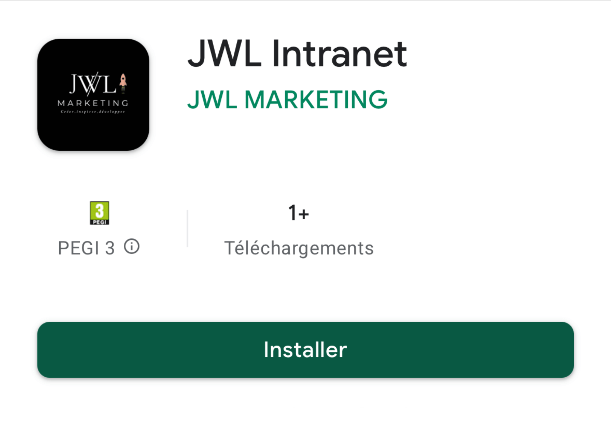 JWL Intranet sur le Play Store